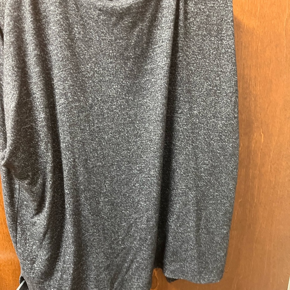Maurices Gray Cardigan Lightweight Knit Open Front - Picture 4 of 4